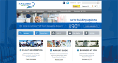 Desktop Screenshot of nanaimoairport.com